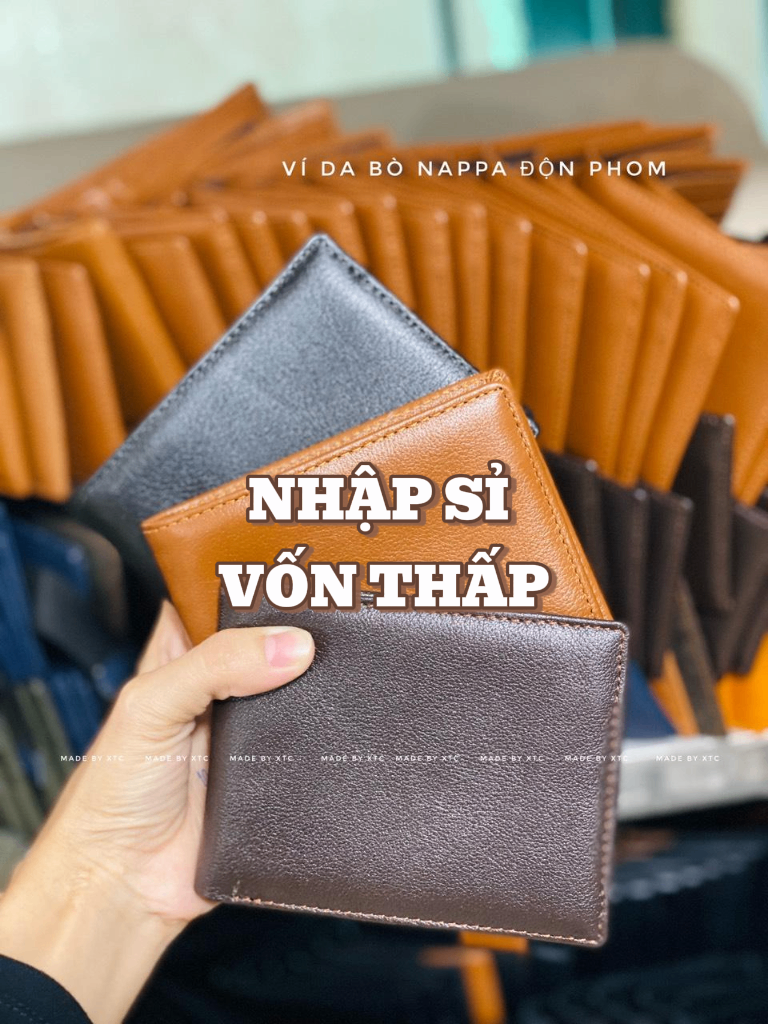 Nhập sỉ ví – thắt lưng – túi da thật: Bí quyết thành công cho người mới 2026
